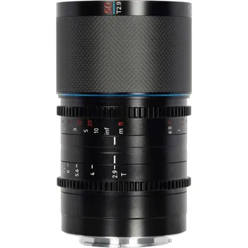 Objektiv SIRUI 50 mm T2,9 Anamorphic Saturn 1,6x Carbon Fiber (Neutral Flare) pro Sony E