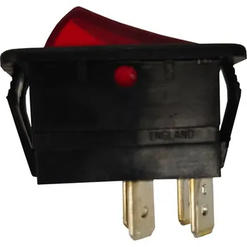 Příslušenství ke kotli Atmos Vypínač červený, S0092