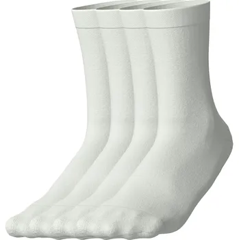 Dámské ponožky esmara® Dámské ponožky s BIO bavlnou, 4 páry (bílá, 35-38)