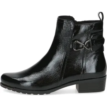 Dámská zimní obuv Caprice kotníková obuv 25403 Black NAP Lak, velikost 37.5