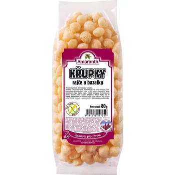 Amrth Křupky RajčeBazalka 80g (Kartonové balení : 10 ks)