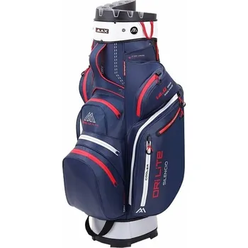 Golf Big Max Dri Lite Silencio 2 Navy/Silver/Red Cart Bag