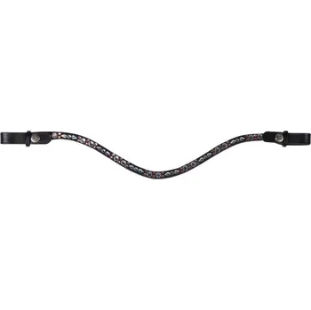 Jezdectví Čelenka HKM Sparkle white/rose-gold FULL