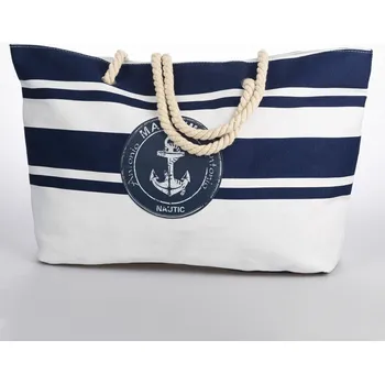 Plážová taška Antonio Taška MARITIME velká modrá 67x40x16 cm