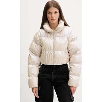 Pánská větrovka Bunda adidas Originals Ess Glossy JX2985 béžová 02X, vel. S