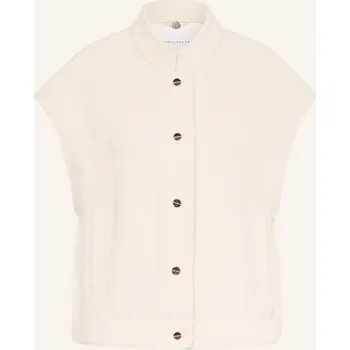 Dámská vesta Rino & Pelle Dámská Pletená Vesta Teuntje, světle hnědá, 40