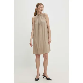 Dámské šaty Šaty Answear.LAB pl2027.IKK hnědá 82X, vel. M