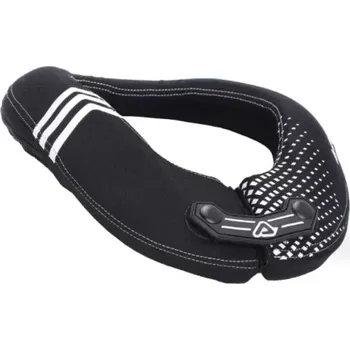 Auto-moto Polstrovaný měkký chránič krku / chránič krku / krční límec ACERBIS X-ROUND 2.0 ADULT velikost dospělá, barva černá/bílá (motokrosové vybavení )