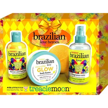 Kosmetická sada Treaclemoon Brazilian Love Heroes set