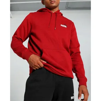 Pánská mikina PUMA SPORTOVNÍ PÁNSKÁ MIKINA MLÁDEŽNICKÁ S KAPUCÍ BAVLNĚNÁ ESS+ XL