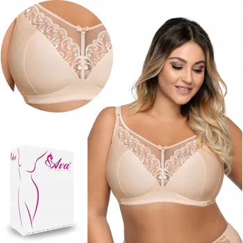 Podprsenka AVA Podprsenka s měkkými košíčky AV 1691/1 BEIGE MAXI 85H BÉŽOVÁ