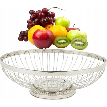 Obraz Kovový košík na ovoce, vícebarevný