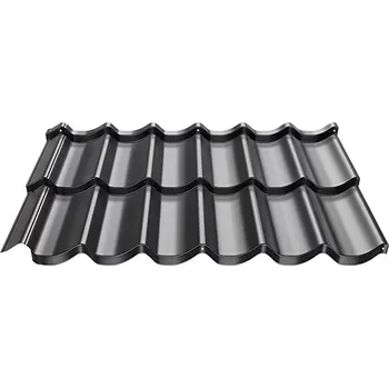 Střešní krytina BP2 Alfa 2.0 350 Polyester Standard RAL 1183 x 720 x 0,5 mm RAL 3009 oxidovaná červená 1 ks