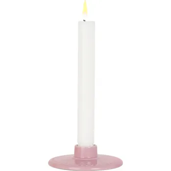 Svícen Lyngby, Svícen na klasickou svíčku Rhombe růžový - Formadore