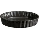 Emile Henry, Forma na tartu Emile Henry, keramická, 24 cm, černá - Formadore