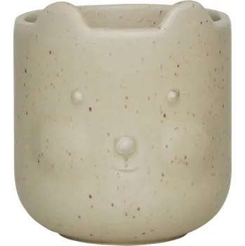 Květináč OYOY, Obal na květináč Bear, 9 cm, olivový - Formadore