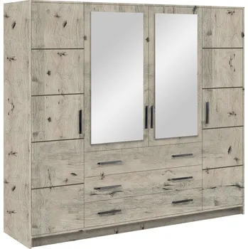 Šatní skříň Šatní skříň Bali D 240 cm - Wellington Barva korpusu: Wellington