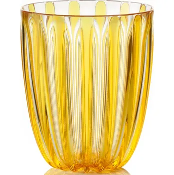 Sklenice Guzzini, Skleněný pohár Dolcevita z recyklovaného materiálu 350 ml jantar - Formadore