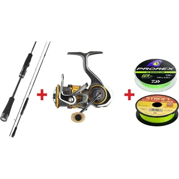 Rybářský prut Zvýhodněný set DAIWA UL, PSTRUH A OKOUN "PRO NÁROČNÉ" 2026 - Set s prutem 195 cm, 1 - 6 g a šňůrou Prorex