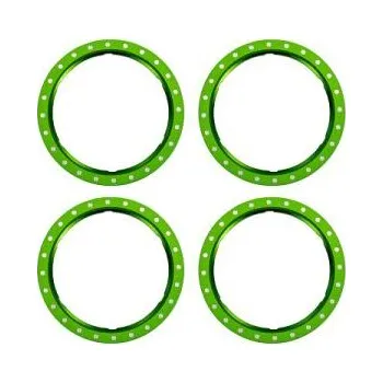 RC model Traxxas kroužek Beadlock hliníkový zelený (4)