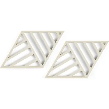 Zone Denmark, Podložky pod hrnce Rhombus Lines krémové 2 ks - Formadore