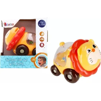 Hračka pro kojence Bam Bam Hračka pro miminko Lev s chrastítkem