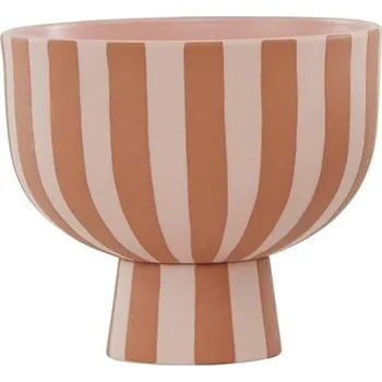 Nádobí OYOY, Miska Toppu, 15 cm, hnědo-růžová - Formadore