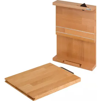 Kuchyňský nůž Artelegno, Stojan na nože Bologna magnetický s prkénkem 30 cm 2 díly - Formadore
