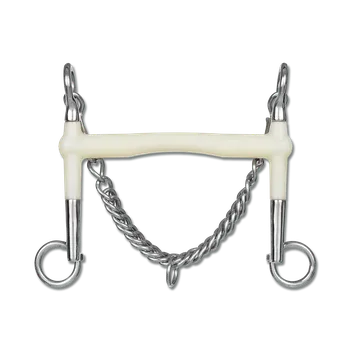 Vybavení pro koně Drezurní páka HAPPY MOUTH rovná Velikost: 14,5 cm