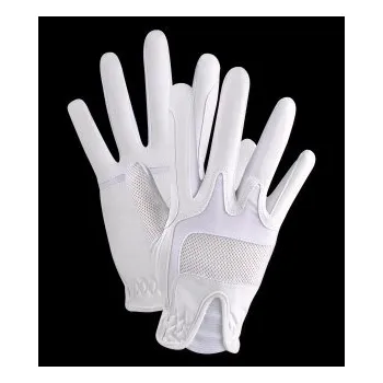 Jezdecké rukavice ELT NIKA Barva: Bílá, Velikost: S