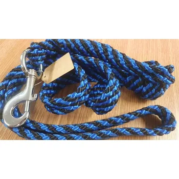 Vodítko pro psa Vodítko SOFT ploché 2,1 m – více barev Barva: modro/černá více barev