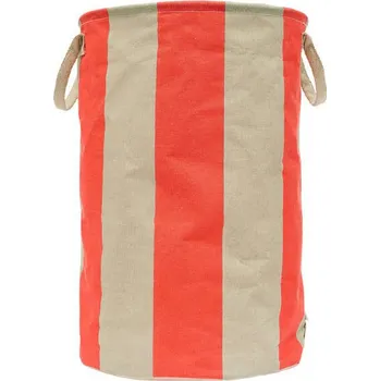 OYOY, Koš na prádlo nebo pro skladování Kara, 54 cm, červeno-béžový - Formadore
