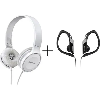 Panasonic RP-HF100E-W+dárek RP-HS34 black