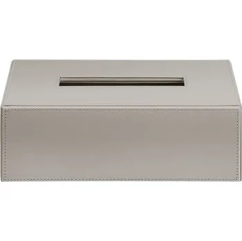 Zásobník na papírové ručníky Decor Walther, Box na kapesníky Brownie 12 x 24 cm taupe - Formadore