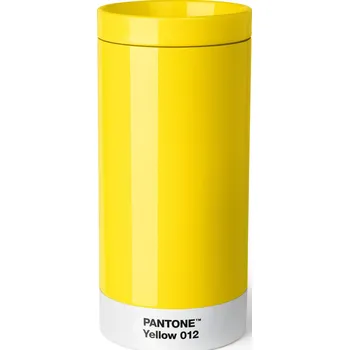Copenhagen Design, Cestovní hrnek Pantone 430 ml žlutý - Formadore