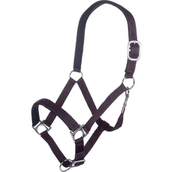 Měkce podložená ohlávka STARS tmavě fialová HKM Velikost: FULL