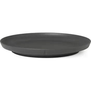 Talíř Rosendahl, Snídaňové talíře Grand Cru Circular Renew 19,5 cm tmavě šedé 2 ks - Formadore