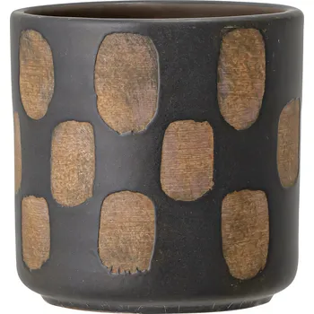 Květináč Bloomingville, Obal na květináč Avo 12 cm černý - Formadore