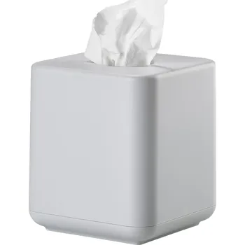 Zásobník na papírové ručníky Zone Denmark, Zásobník na kapesníky Ume, 13 x 13 cm, světle šedý - Formadore