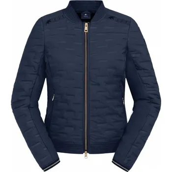 Vybavení pro jezdce Damska jezdecka bunda ELT Lourdes Barva: Modrá, Velikost: L