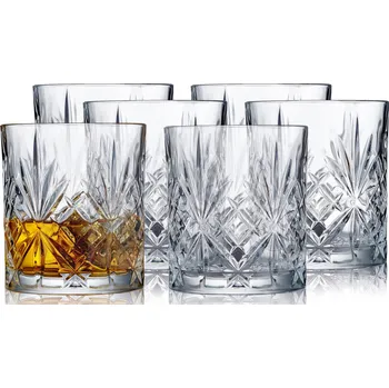 Sklenice LyngbyGlas, Skleničky na whisky Melodia 310 ml 6 ks - Formadore