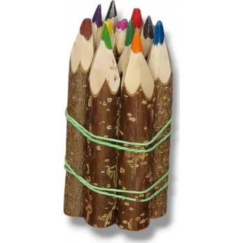 Pastelka Pastelky dřevěné lískové pastelky, sada 12 kusů ks
