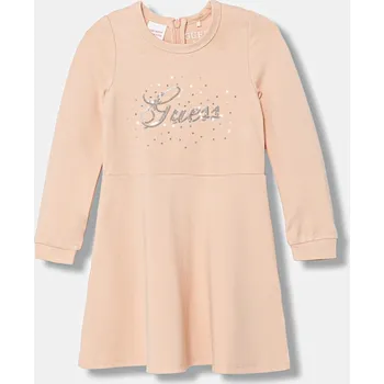 Dámské oblečení Dívčí šaty Guess K5BK03.KAE30.9BYA oranžová 24X, vel. 88-96
