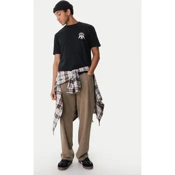 Pánské tričko RVCA T-Shirt Las Cruces EVYZT00279 Černá Regular Fit XXL