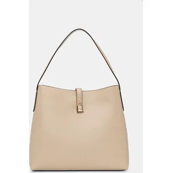 Kabelka Kožená kabelka Karl Lagerfeld K/AUTOGRAPH B1W30096 béžová 02X, vel. ONE SIZE