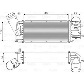 Chladič motoru Chladič turba VALEO 818648