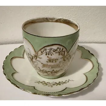 Stolování Starožitný porcelánový šálek Der....