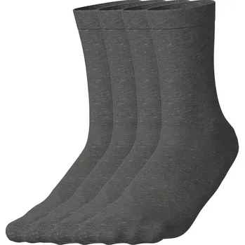 Dámské ponožky esmara® Dámské ponožky s BIO bavlnou, 4 páry (šedá, 39-42)