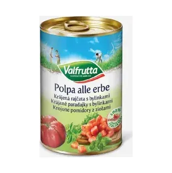 konzervovaná ryba Krájená rajčata s bylinkami 400 g