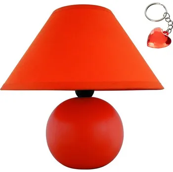 Lampička Stolní lampa Rabalux oranžová 40 W